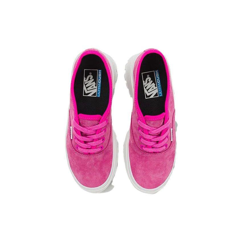Vans Vibram X Authentic амортизирующие прочные низкие кроссовки для скейтбординга унисекс розово-красные VN0A5JLWG7V