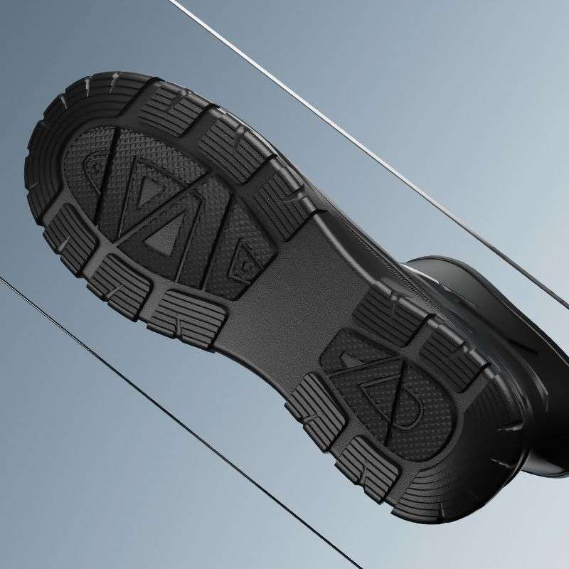 Men's Water Boots Non-slip Work Rubber Shoes Outdoor Rain Boots Men's New Waterproof Shoes Casual Camping Fishing Shoes