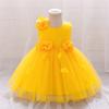 Toddler Baby Girl Dress Big Bow Clothes For Kids First Year Birthday Party Wedding Tutu Gown Dress L2223