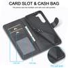 LC.IMEEKE For Samsung Galaxy S24 Case Anti-drop Leather Wallet Phone Cover
