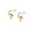 Boucles d'oreilles - BAGLIORI - SAVO07 - Acier - Zirconium - Jaune et Multicolore