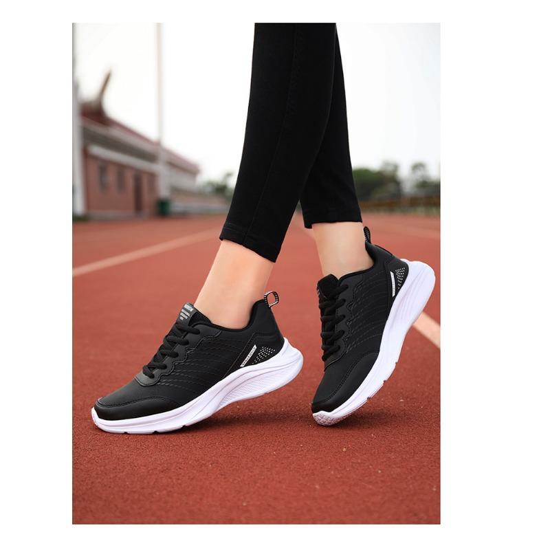 Новые осенние и зимние женские туфли из натуральной кожи для спорта и отдыха на открытом воздухе, спортивная обувь больших размеров, универсальные кроссовки для студентов