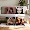 Наволочка Fiona Apple Антиклещевая наволочка Наволочка на молнии с потайной молнией шелковистый короткий плюш Чехол на подушку для дивана