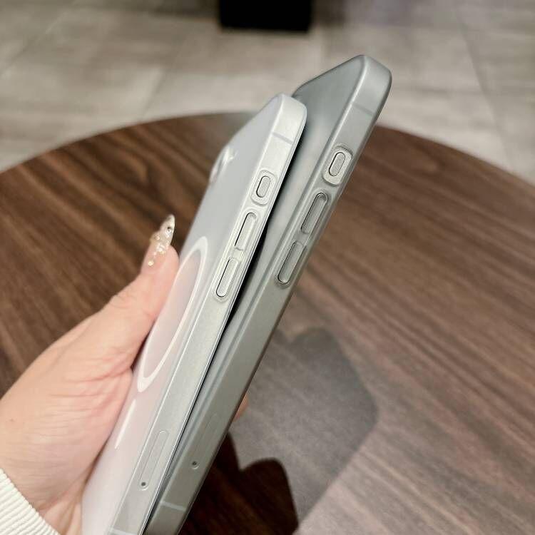 Ультратонкий матовый противоударный чехол из поликарбоната для iPhone 16E SE4 15 14 13 12 11 Pro Max Plus Беспроводная зарядка Матовый прозрачный чехол