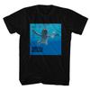 Nirvana Nevermind Album Slim Fit Black Unisex T-shirt