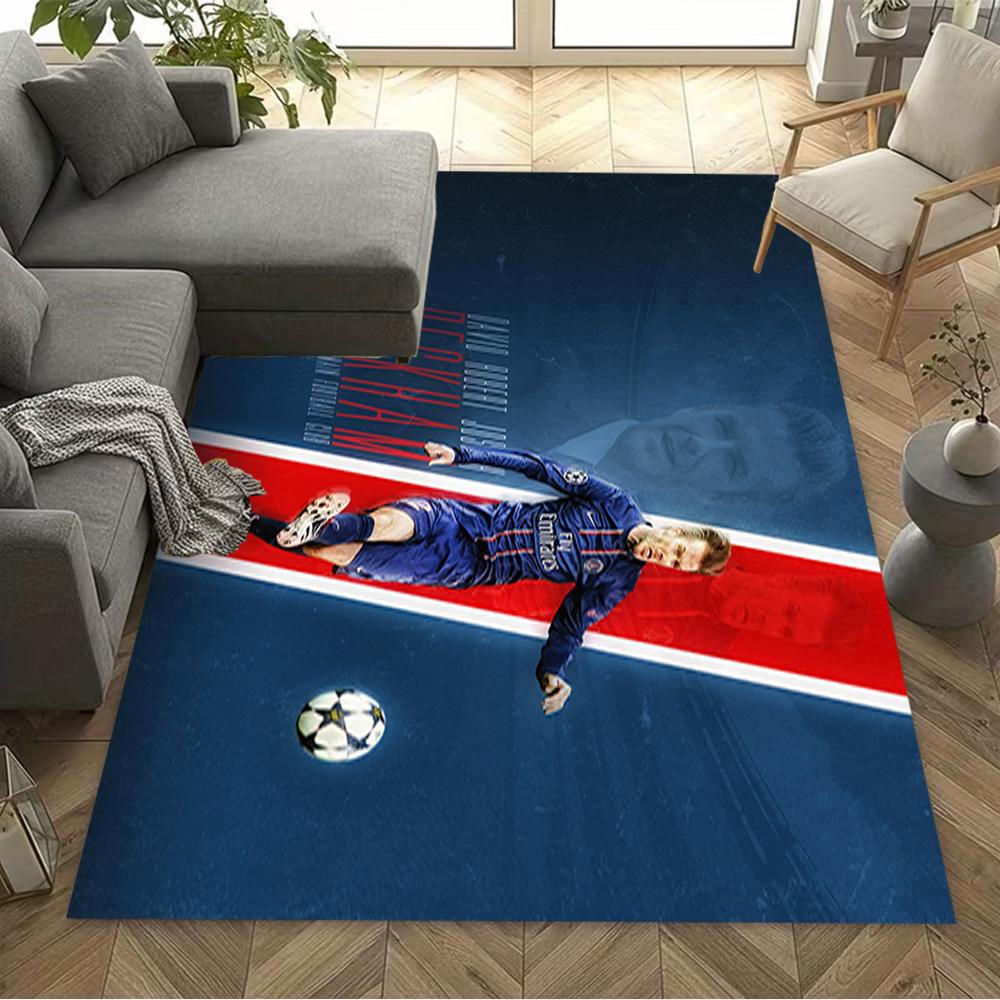 Man Black White Floor Mat Perfect for Study room Dining Room Playrooms Decorate room Anti-slip Rug Decorate Offices Best for Christmas