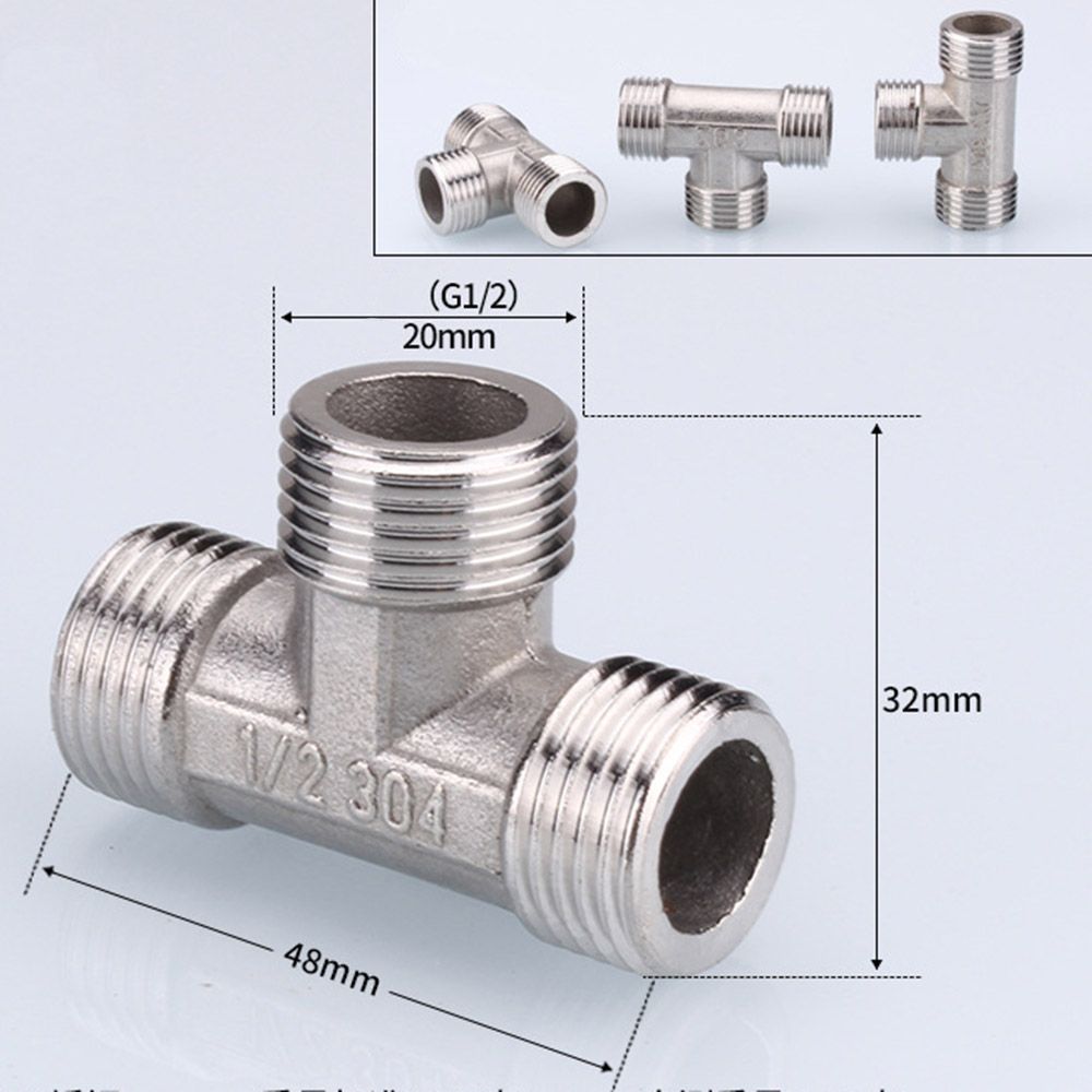 Threaded Elbow Home Improvement Stainless Steel Hardware Adapter Plumbing Fitting Pipe Fittings