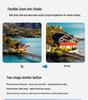Bluetooth Selfie Stick with Remote, Zoom, and Anti-shake Stabilizer for Phone Photography