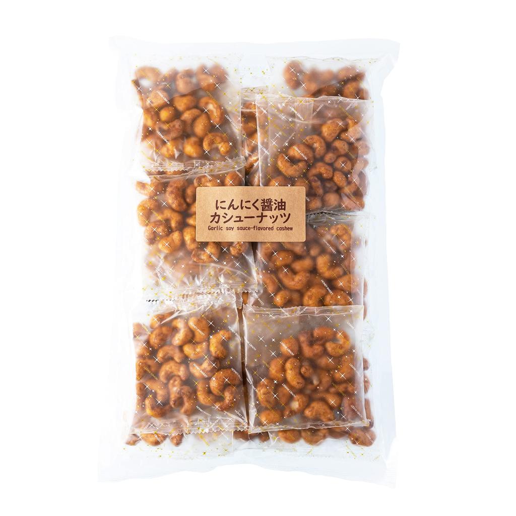 Spicy Kobo Rich Garlic Soy Sauce Cashew Nuts Individually Commercial Use Snacks Nuts Crunchy Garlic Soy Sauce Cashew Nuts (600g / Wrapped)