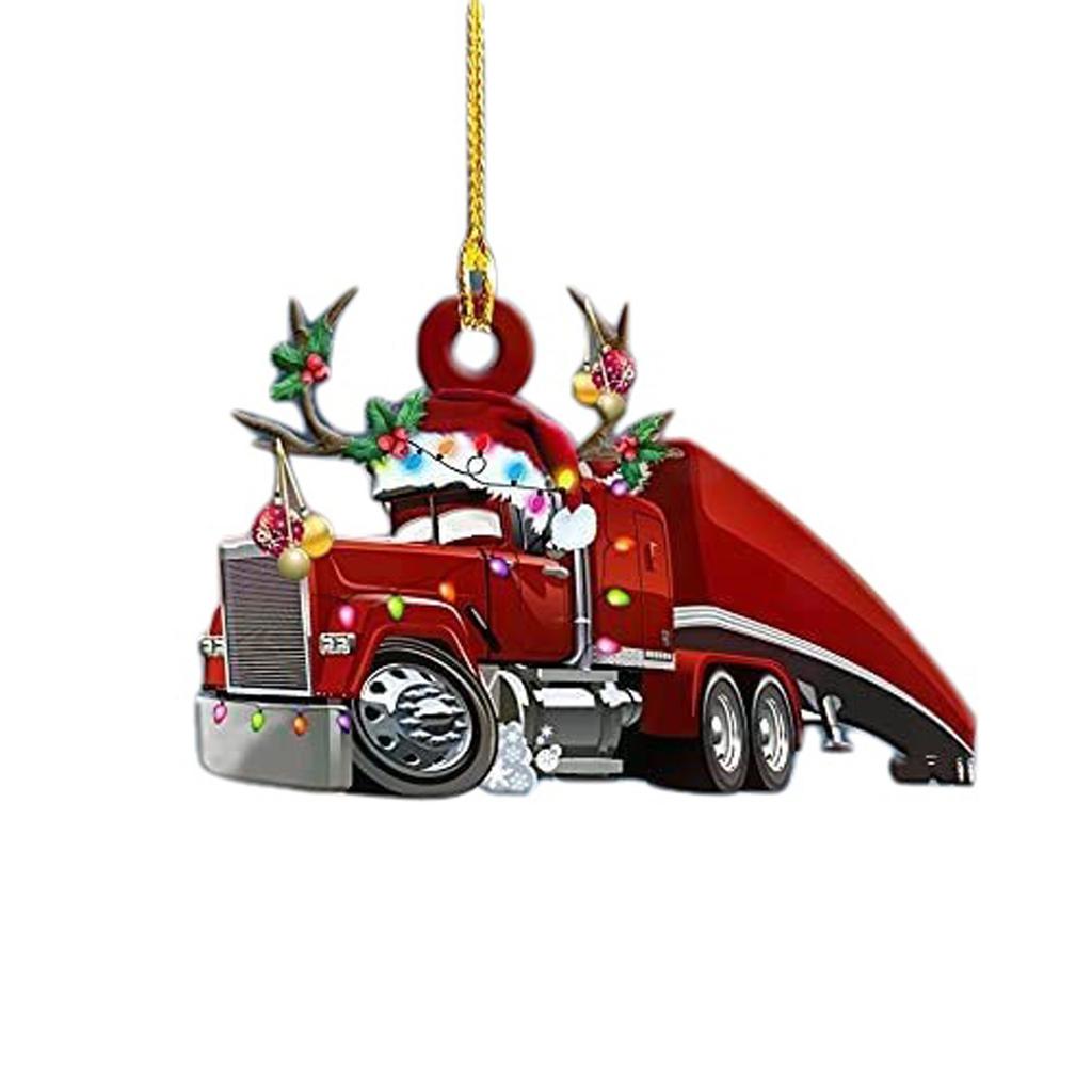 Рождественская елка подвесная книга акриловое украшение