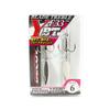 Decoy Y-F33BT Treble Hook Round Bend Blade Treble Hooks Size 6 (6829)
