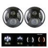 Headlamp Assembly Nissan Patrol Y60 Safari 7 Inch LED Headlight DRL Front Lamp (60W J)