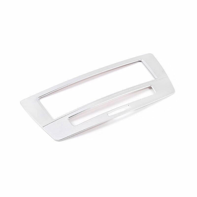 Console Volume Switch Button Panel Cover For Benz GLE GLS 2016-2019 Matte Silver