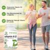 Vitamin K2 Coconut Oil Supplement Promote Strong Bone Heart Health 120 Capsules