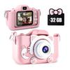 7 Life Kids Toy 1080p Video Recording Inch Selfie Camera with 2GB Memory Christmas Birthday Cover Included Children's Camera, Camera, Camera,