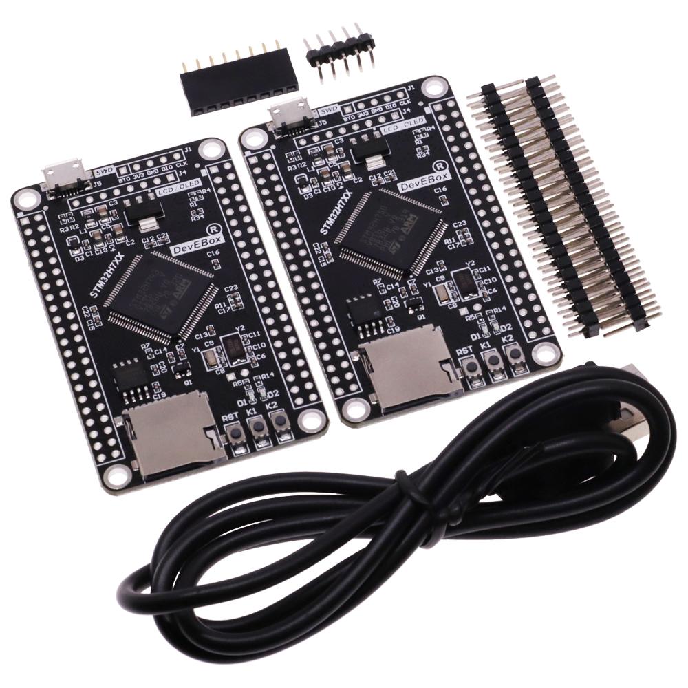 STM32H750VBT6 STM32H743VIT6 Плата разработки STM32H7 Плата системы STM32 Плата ядра M7 Интерфейс TFT с USB-кабелем