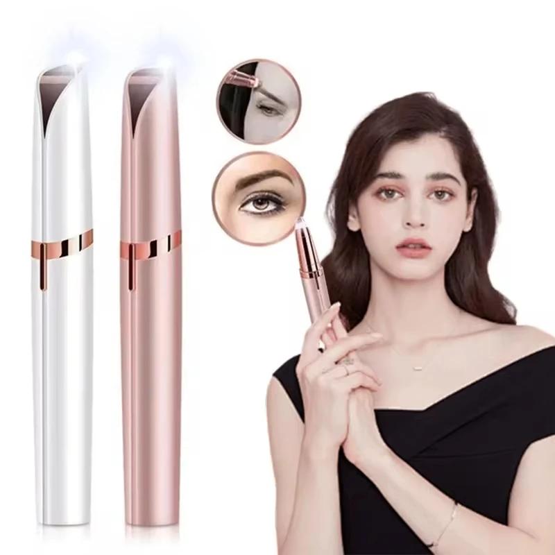 Automatic Electric Eyebrow Trimmer Pen Ladies' Shaver Automatic Razor Epilator Beauty Hair Removal Trimmer