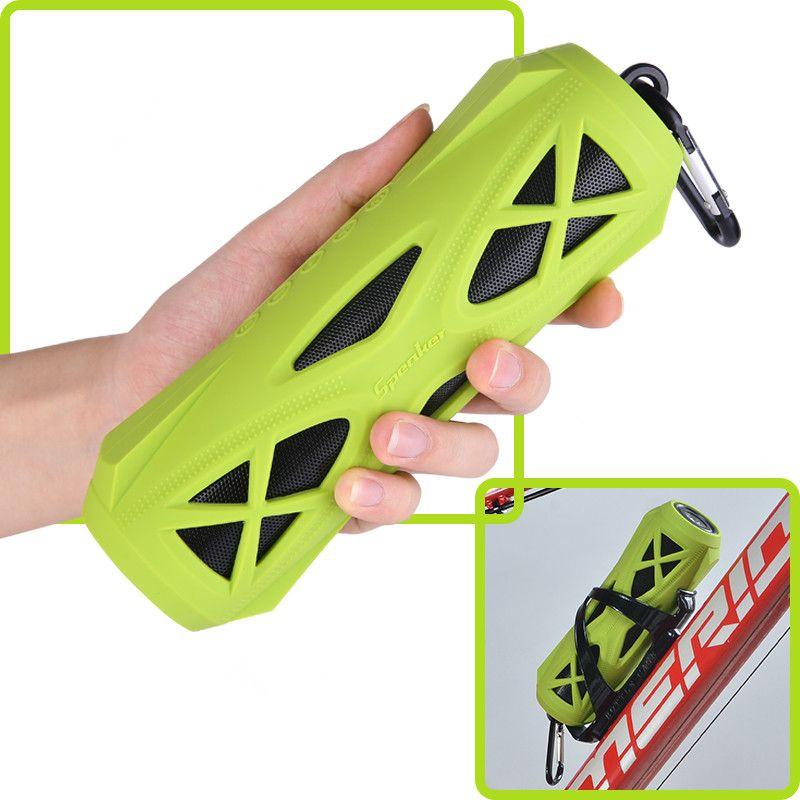 Mini Wireless Waterproof Bluetooth Speaker for Sport and Outdoor C17 Green