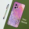Personalised Name Wotercolour Rainbow For Xiaomi Redmi Note 12S 11S 10S 9S Note 12 8 9 10 11 Pro Phone Case For Redmi 12 9 C 10C
