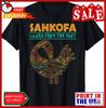Black History Sankofa African Bird Juneteenth T Shirt