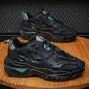 Men's Shoes 2024 New Men Sneakers Lace Up Vulcanized Shoe Soft Durable Running Shoes Reflective Platform Shoes Tenis Masculino