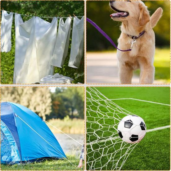 Комплект веревки для флагштока 98 футов Веревка фала для флагштока Комплект веревки для флагштока с поворотными крючками-клипсами для поводков для домашних животных, кемпинговых палаток