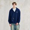 BEETLE TOWN Bear Ear Embroidered Hooded Cardigan