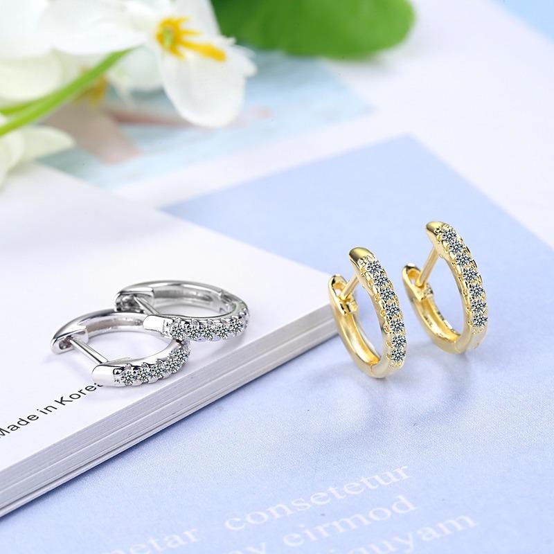 Lindon Copper Alloy Zircon Earrings Drop Earrings For Women Wedding Party Gifts