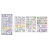Mini Cartoon Sticker Book Cute Animal Fold Sticker for DIY Scrapbooking Adorable Decal for Journal Decoration Kawaii Stationery