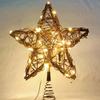 Christmas Tree LED Star Tree Topper Christmas Tree Ornaments For Home Xmas Tree Ornaments Navidad New Year