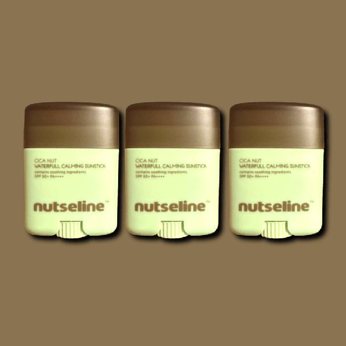 Nutseline Cica Nut Waterful Успокаивающий Сан Стик 20 г x 3 (38036392)