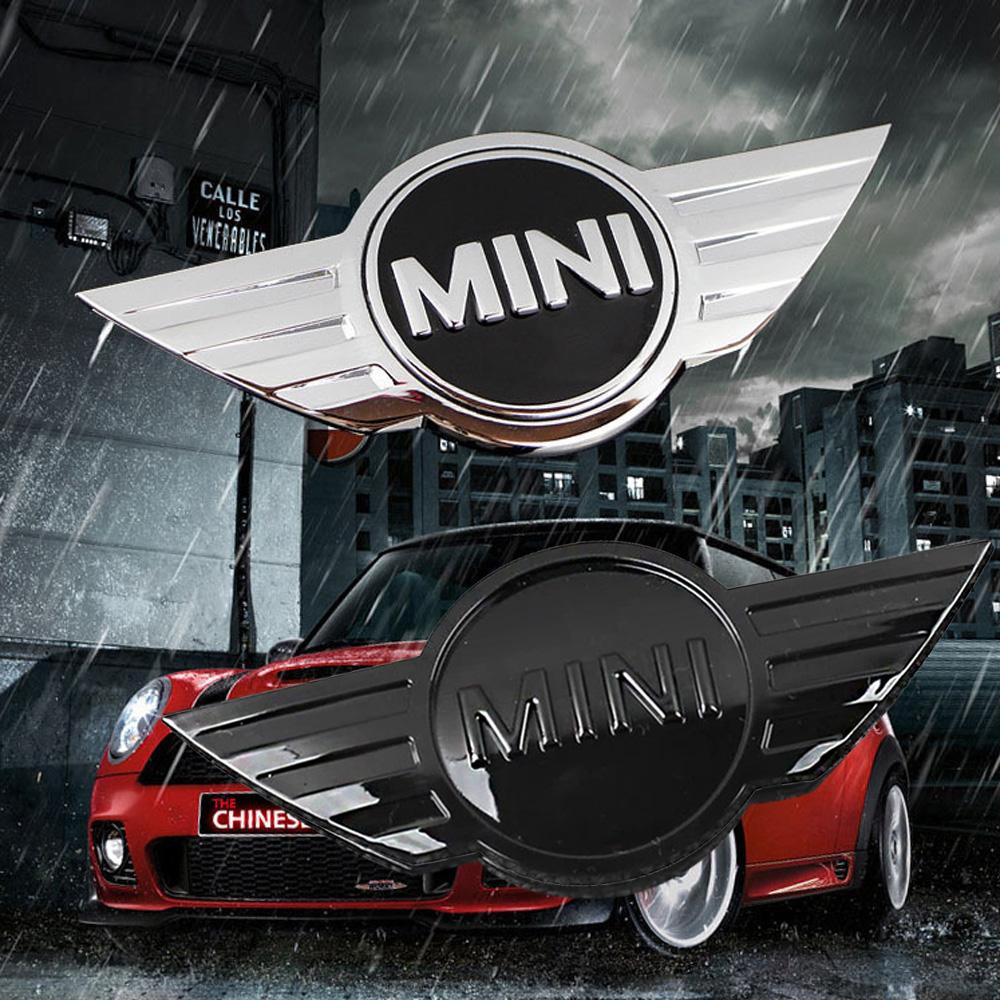 Черный Мини-значок ABS Значок на капот/багажник автомобиля для BMW Mini cooper R56 R50 R58 R52 R53 R55 f56 f55 Декоративные наклейки