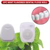50M/Box Mint Dental Floss Roll - Cleaning Oral Tools - Dental Floss Stick Adult Home Set - Cleaning Interdental Brush