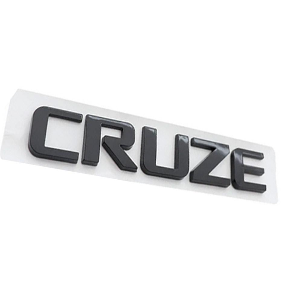 AABHB1 1 шт. Для Chevrolet CRUZE ABS Буквы Логотип Автомобиля Наклейка Задний Значок Автоматический Логотип Багажника XFL Наклейка Аксессуар