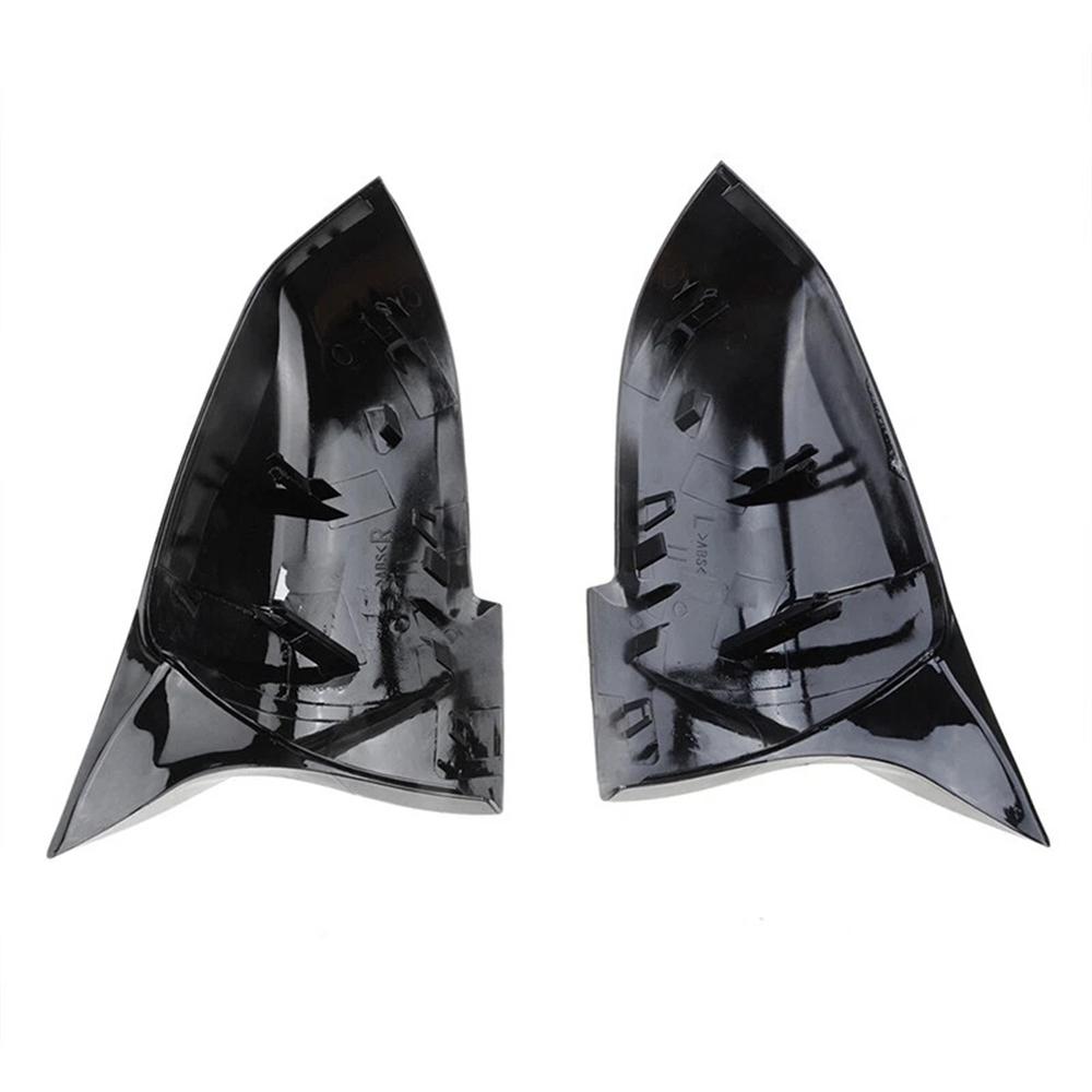 Gloss Black Wing Mirror Cover Caps For Bmw 3/4 Series F20 F21 F22 F30 F32 F36