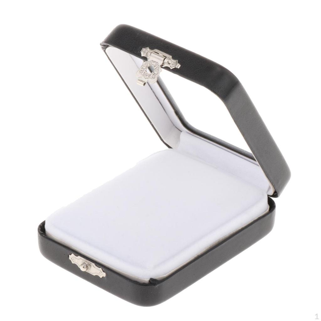 Коробка для демонстрации бриллиантов с прозрачной крышкой. Хранение ювелирных изделий для выставок и ярмарок.