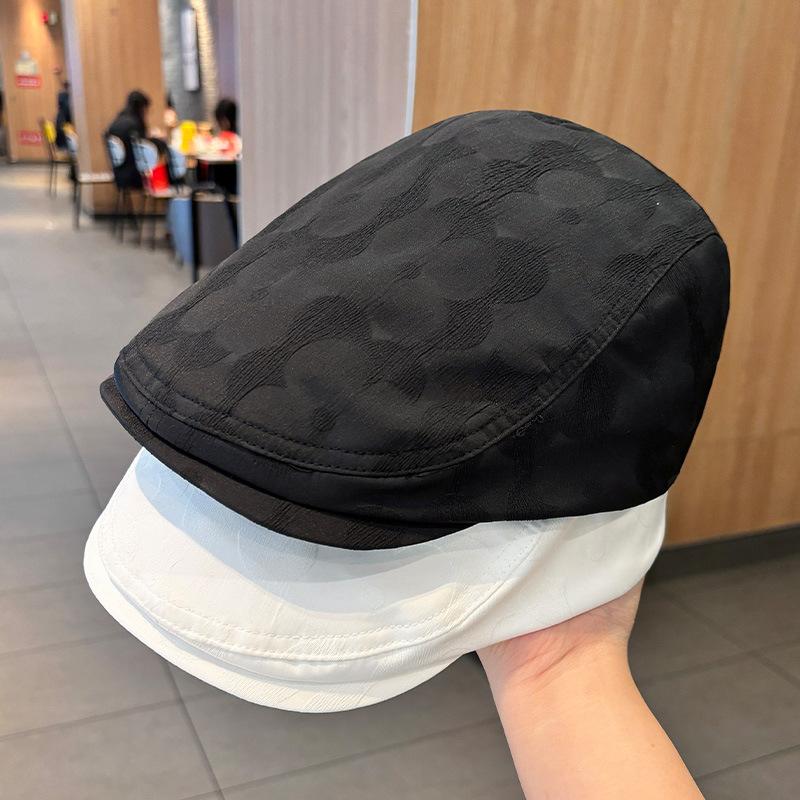 Retro forward hat children spring and summer sunscreen thin breathable face small sunshade simple fashion versatile cap