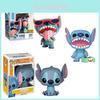 Funko Pop Лило и Стич Фигурка Миниатюрная Игрушка Кукла Украшение Подарок для Детей