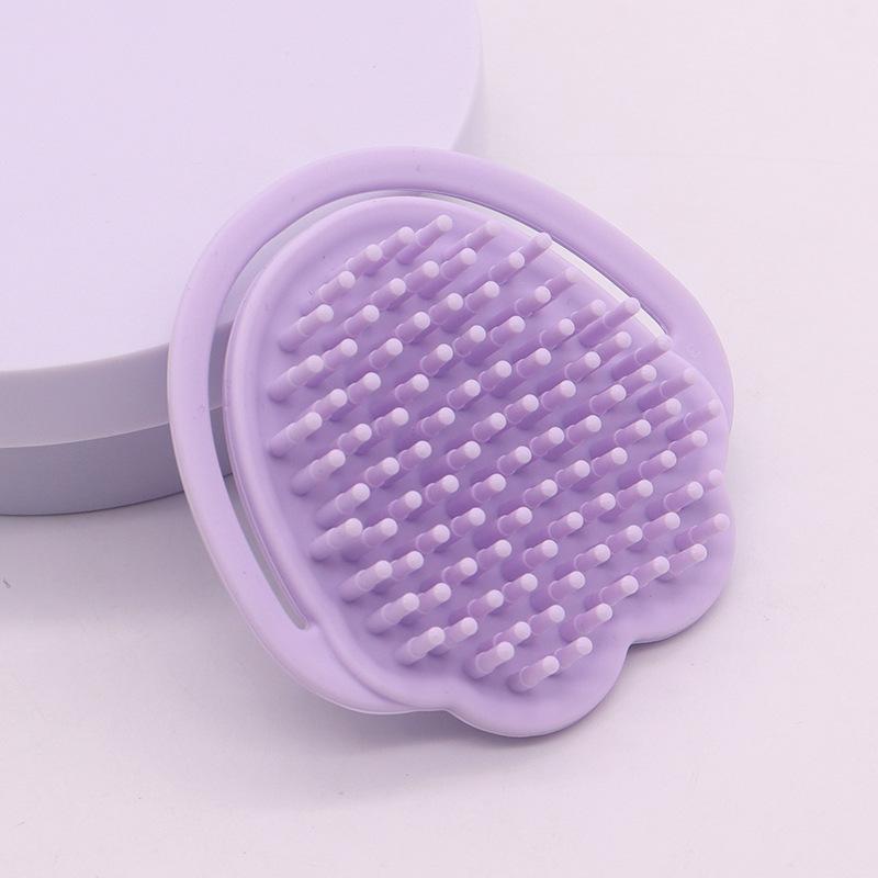 Indoor Outdoor Pet Cleaning Brush Soft Silicone Dog Bath Brush Pet Cleaning and Massaging Tool