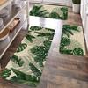 1Pcs Anti Fatigue Kitchen Rugs,Banana Leaf Print Waterproof Non-Slip Thick Cushioned Kitchen Mat Heavy Duty Comfort Standing Mat for Kitchen