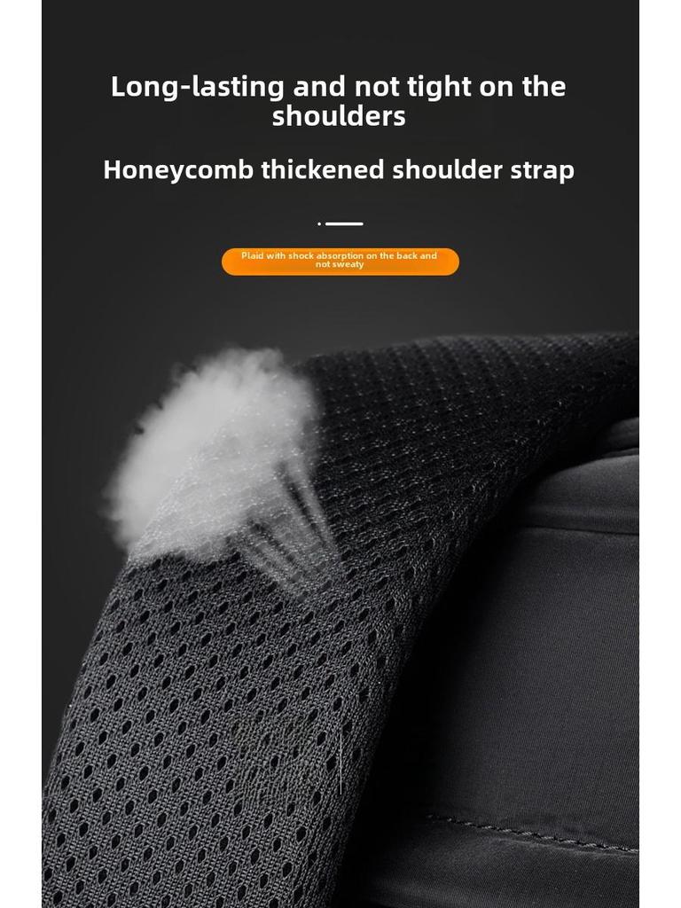 Мужской рюкзак для деловых поездок большой вместимости с печатным логотипом