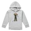 Childrens/Kids Christmas Chewbacca Tangled Lights Heather Hoodie