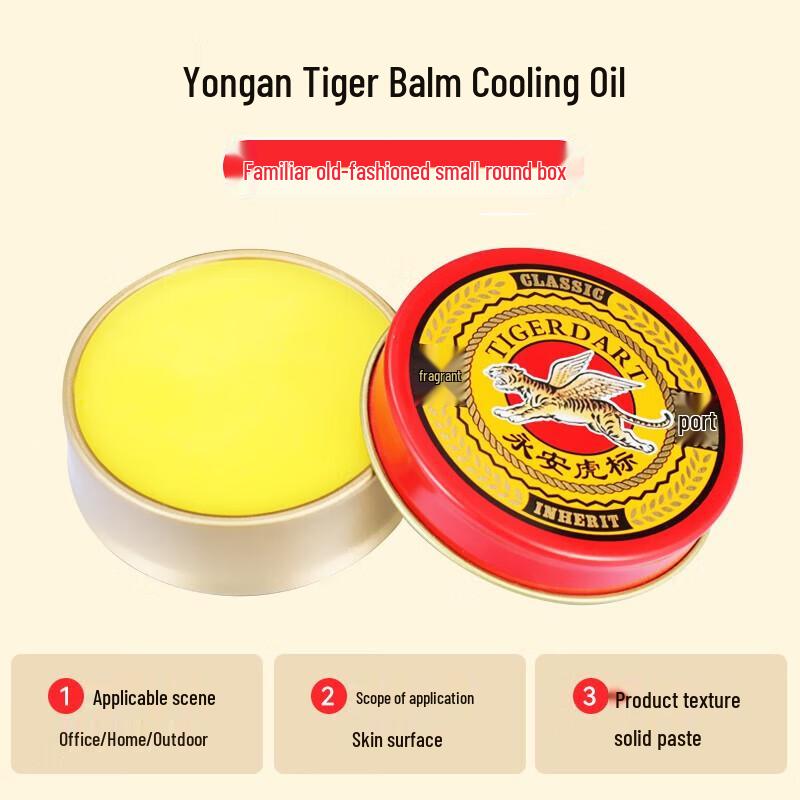Охлаждающий бальзам Yongan Tiger Brand