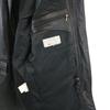 CLIENTI UOMO leather jacket M black Men's Used