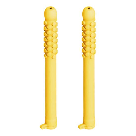 1/2Pcs Chewable Essential Oil Breath Stick Stress Anxiety Relief Fruit Flavors Concentration Improving Reusable Kids Adults Silicone Chew Stick