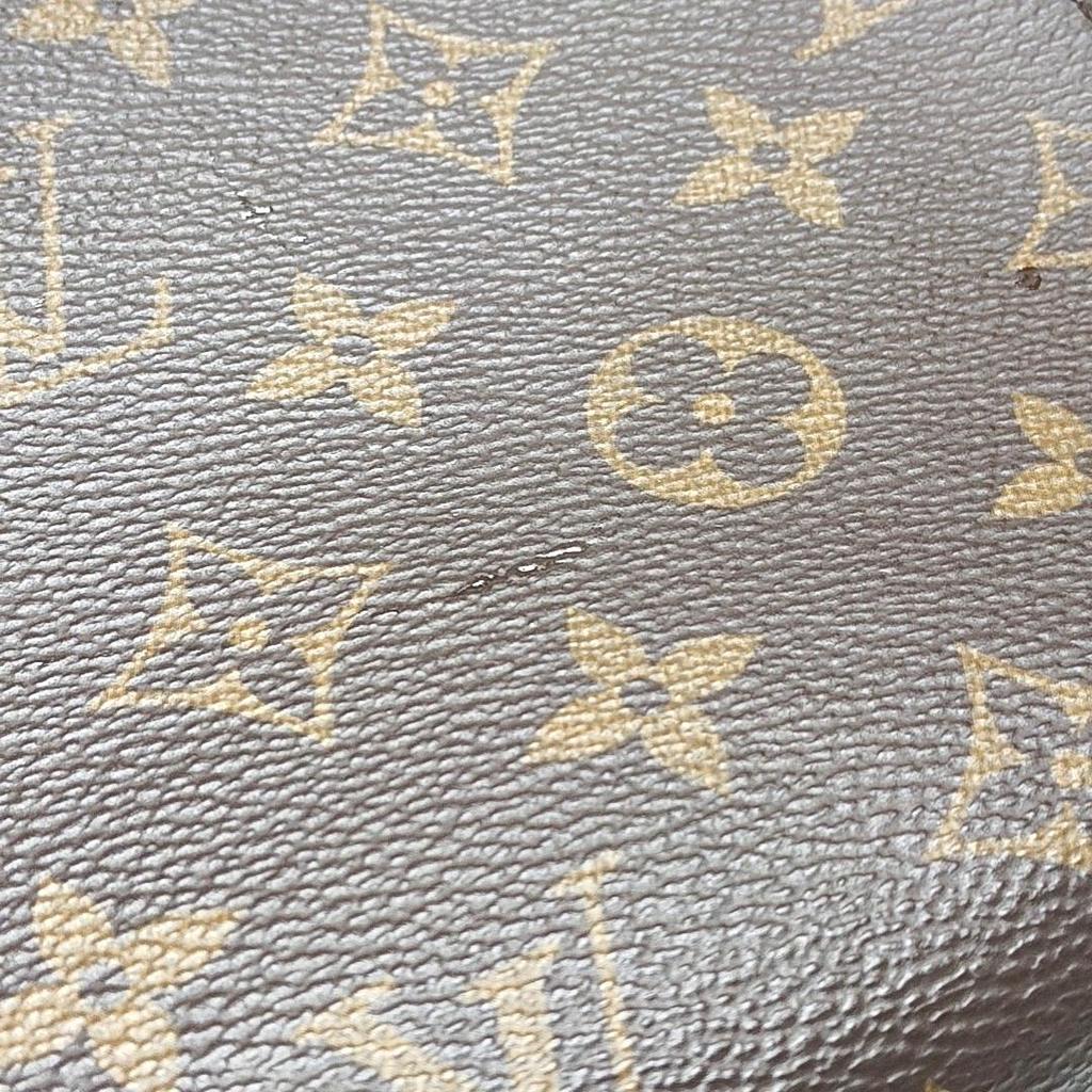 [Б/У] Poche Toilette 19 Классическая Monogram Универсальная Портативная Холщовая Сумка-косметичка Клатч - Очень Хорошее Состояние #34DEBZ