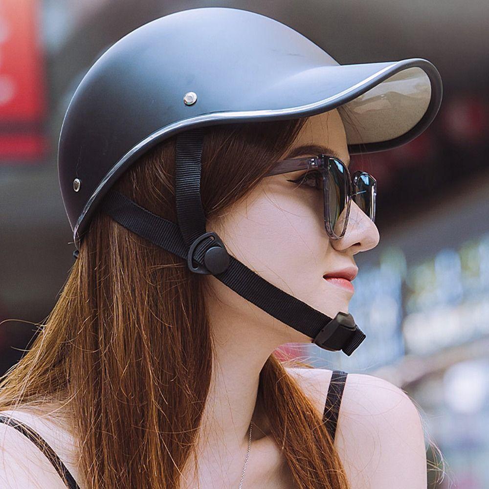 1 шт. с регулируемым ремешком Защитный шлем Универсальная бейсболка Шляпа Аксессуары для электровелосипеда