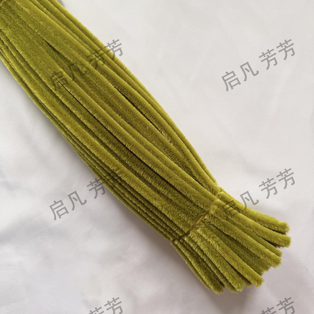 8mm Macaron Color Encrypted Twist Ties Chenille Stems for DIY Toys