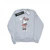 Womens/Ladies Minnie Mouse Waving Sweatshirt
