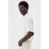 H M Linen Blend caMp sHirt Regular Fit creaM